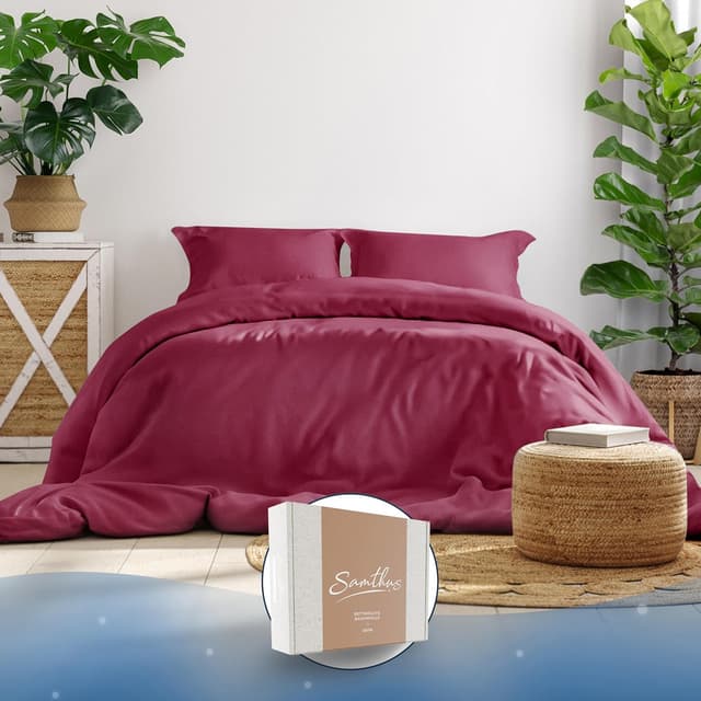 Detalle de Samthus Bettwäsche Satin 300TC 135x200