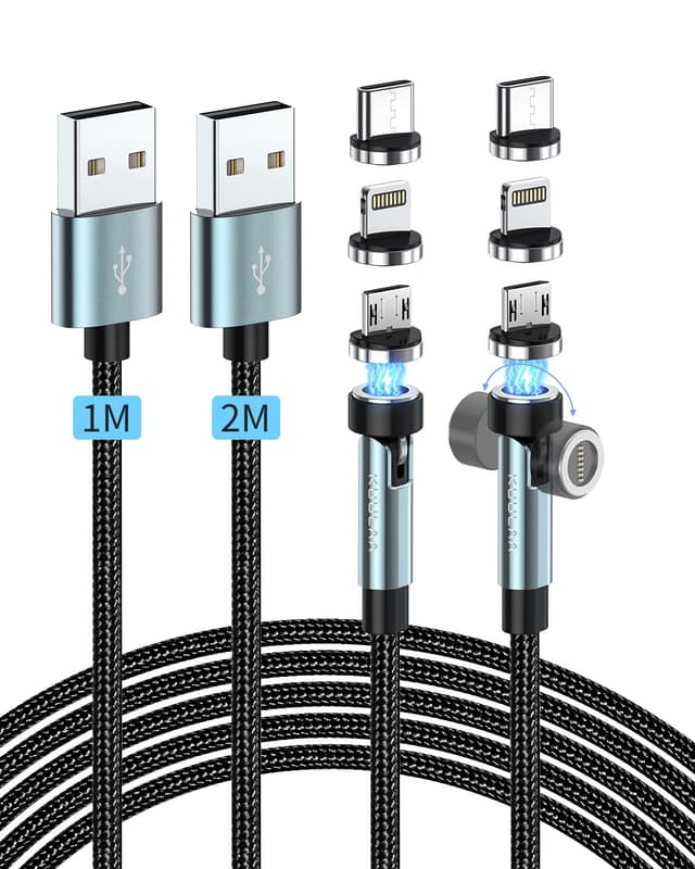 Detalle de Kuulaa 3-in-1 Magnetladekabel 3A