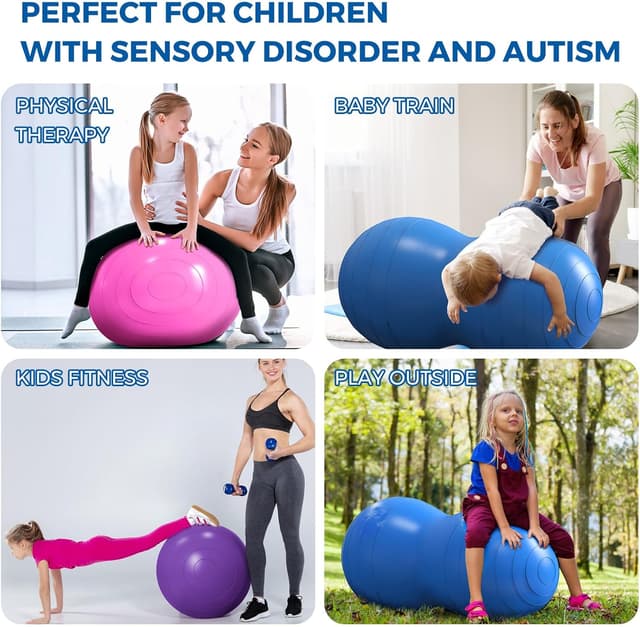 Thumbnail 3 de DASKING Peanut Ball 90x45cm exercise ball 🧘♀