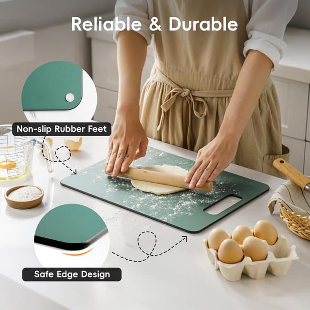 Detalle de Culiex Wood Fibre Chopping Board 2-Pack