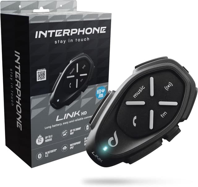 Thumbnail 4 de INTERPHONE INTERPHOLINKTP Auriculares Bluetooth para casco 12h