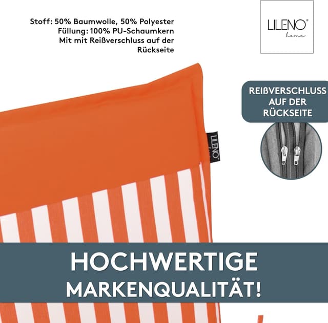 Thumbnail 5 de LILENO HOME Cojín para Silla de Jardín Coral 🌺