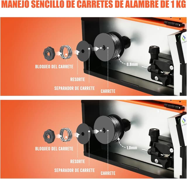 Thumbnail 4 de HITBOX HBM200 Soldador 3 en 1 140A