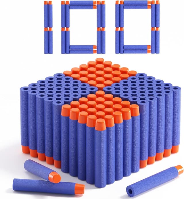 Detalle de AMOSTING 100 Balas Nerf Elite 2.0