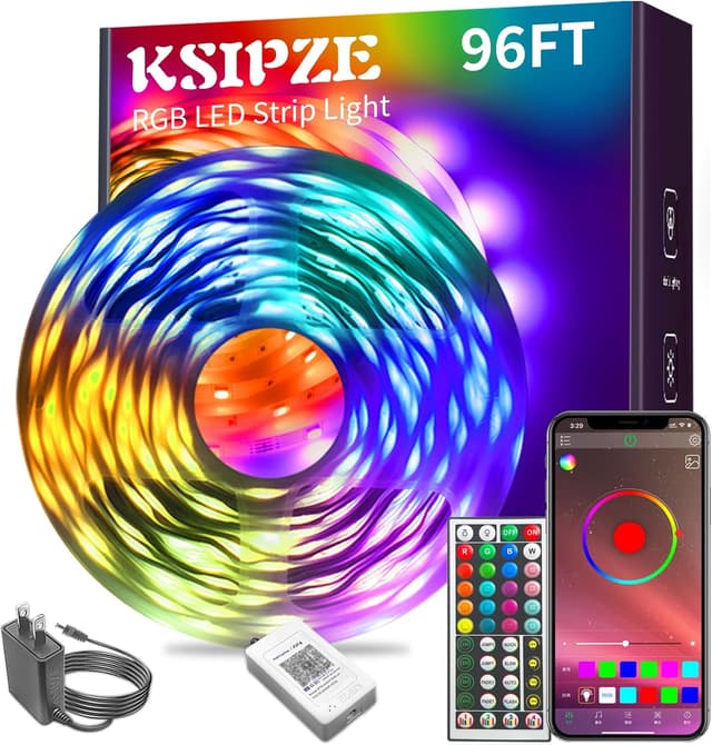 Thumbnail 6 de KSIPZE 100ft LED Strip Lights RGB 🎛