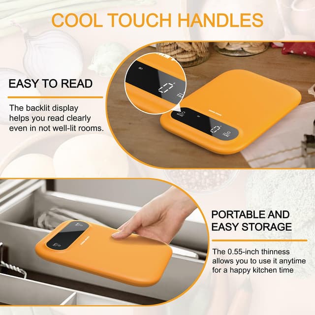 Thumbnail 3 de GRAM PRES Digitale Küchenwaage 11lb