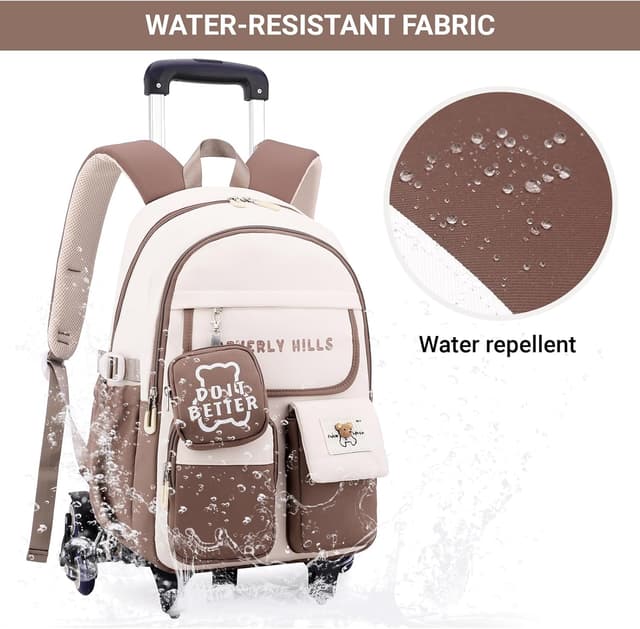 Thumbnail 6 de IvyH sac à dos à roulettes enfant (cartable à 6 roues) pour primaire et collège