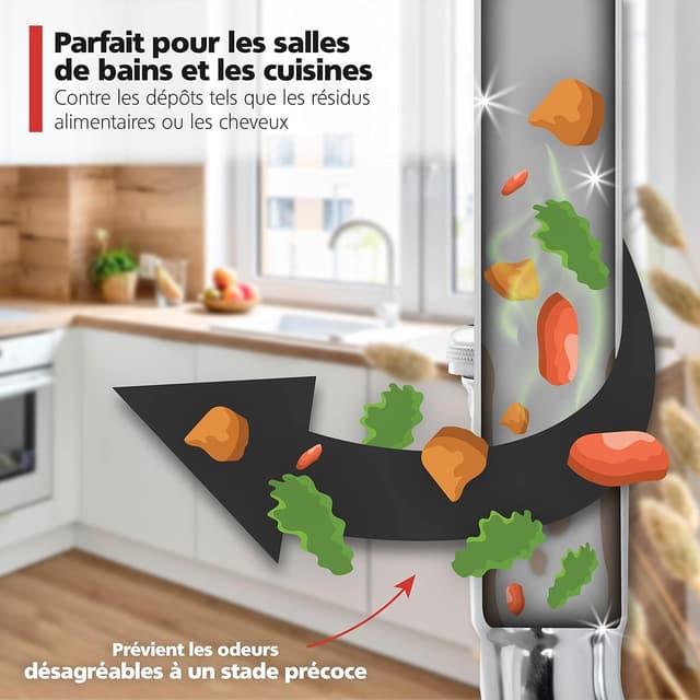 Detalle de Nirox lot de 2 déboucheurs à ventouse (pistons 110 et 140 mm) – sans produits chimiques