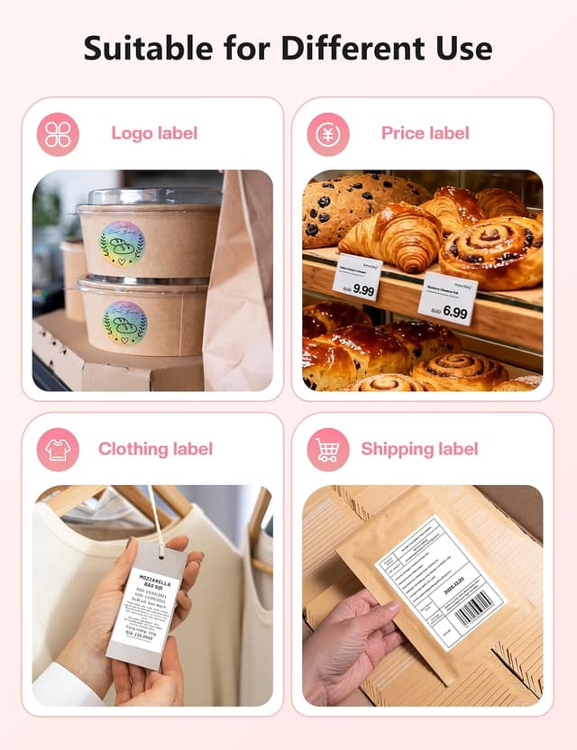 Thumbnail 4 de Phomemo 241BT 4x6 Bluetooth Label Printer