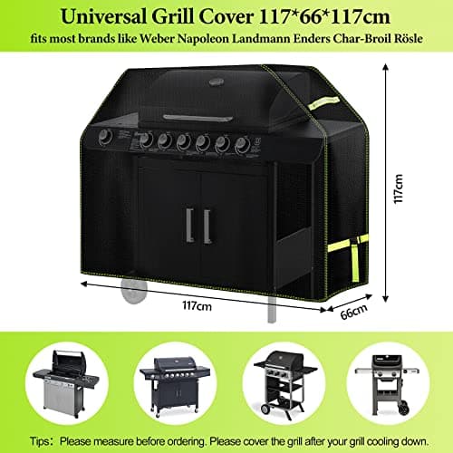 Thumbnail 4 de Funda para Barbacoa VDISRR 600D Impermeable y Resistente 🛡