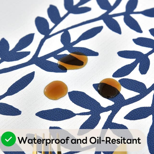 Detalle de Yofori PVC tablecloth 137x180cm wipe clean