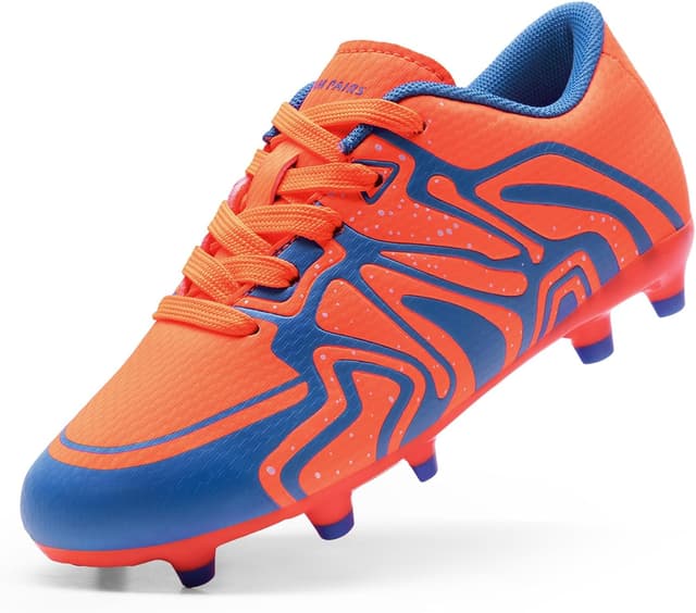 Detalle de DREAM PAIRS Youth Firm Ground Soccer Cleats for Boys & Girls (Outdoor Training & Football Shoes)