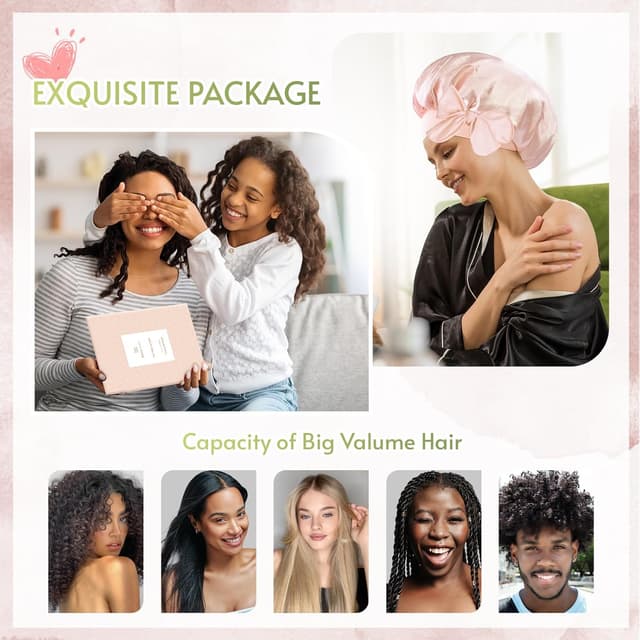 Thumbnail 5 de Bonnet Queen Reversible Silk Hair Bonnet