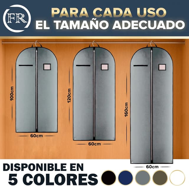 Detalle de FiRiO Portatrajes plegable 100x60cm