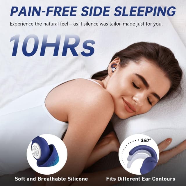 Thumbnail 3 de Hengiee Bouchons D'oreilles Silicone 33dB