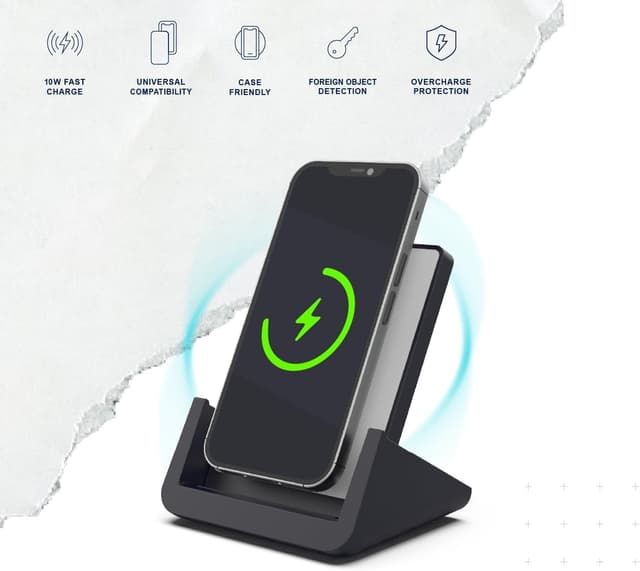 Detalle 2 de SOAR NFL Wireless Charging Stand for Qi-Enabled Phones
