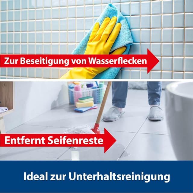 Detalle 2 de Mellerud 2001000936 nettoyant pour carreaux muraux et sols, salle de bain & pièces de vie, 1 l