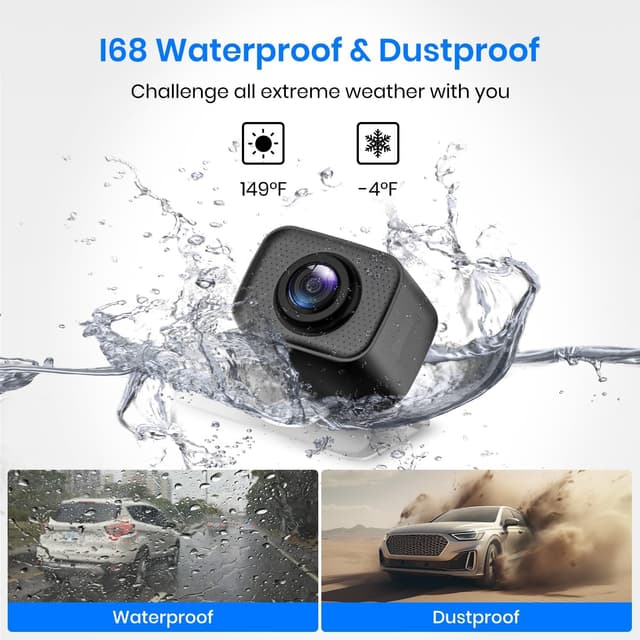 Thumbnail 6 de AUTO-VOX CS-2 Wireless Backup Camera System with 4.3" Car Monitor