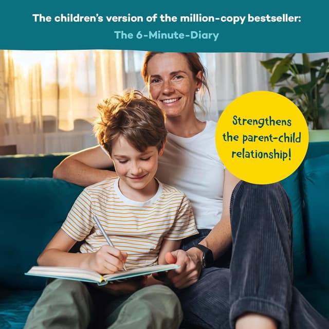 Detalle 2 de 6-Minute Kids Diary 6–12 gratitude journal 📔