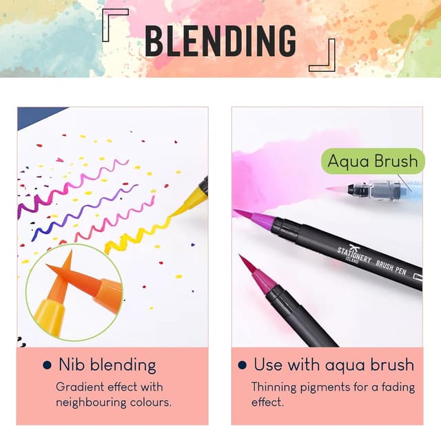Thumbnail 5 de STATIONERY ISLAND Aquarellstifte 37-teilig 🎨