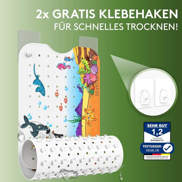 Thumbnail 4 de SilverRack - Alfombrilla antideslizante pirata para bañera 🏴☠