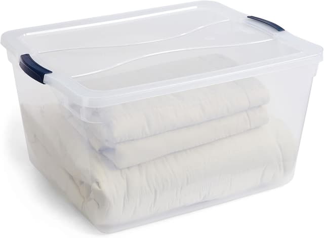 Detalle 2 de Rubbermaid Cleverstore 71 Qt storage bins