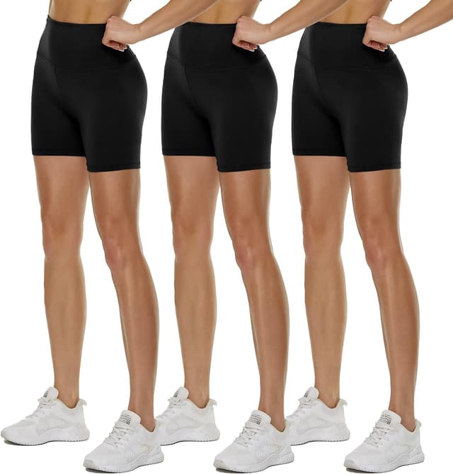 Detalle de 3 Pack High Waisted Biker Shorts 3" 🚴♀