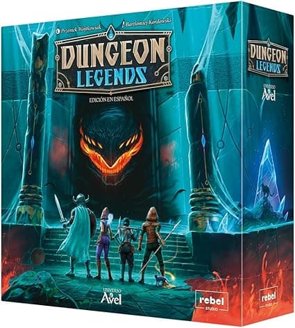 Detalle de Rebel Dungeon Legends - Juego de Mesa para 1-4 Jugadores 🏰