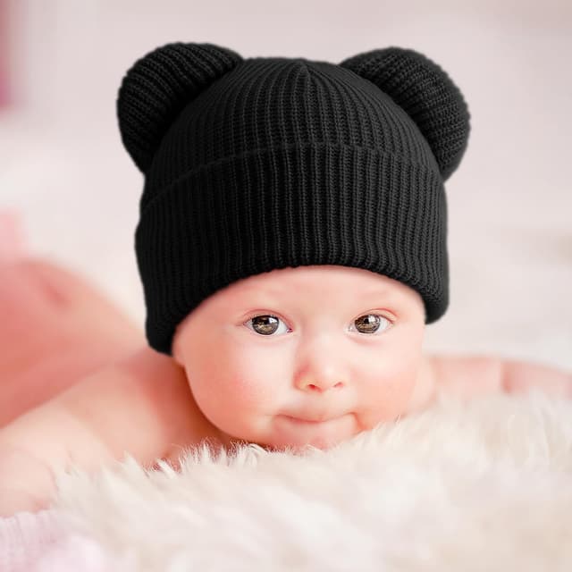 Thumbnail 5 de DRESHOW Toddler Beanie Hat for 0-24m