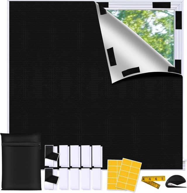 Detalle de Bemece Portable Blackout Blind 200×145 cm 🪟