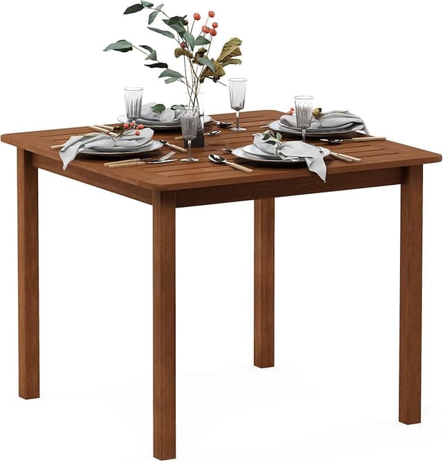 Imagen de Furinno Tioman Mesa cuadrada 1 unidad en OfertitasTOP