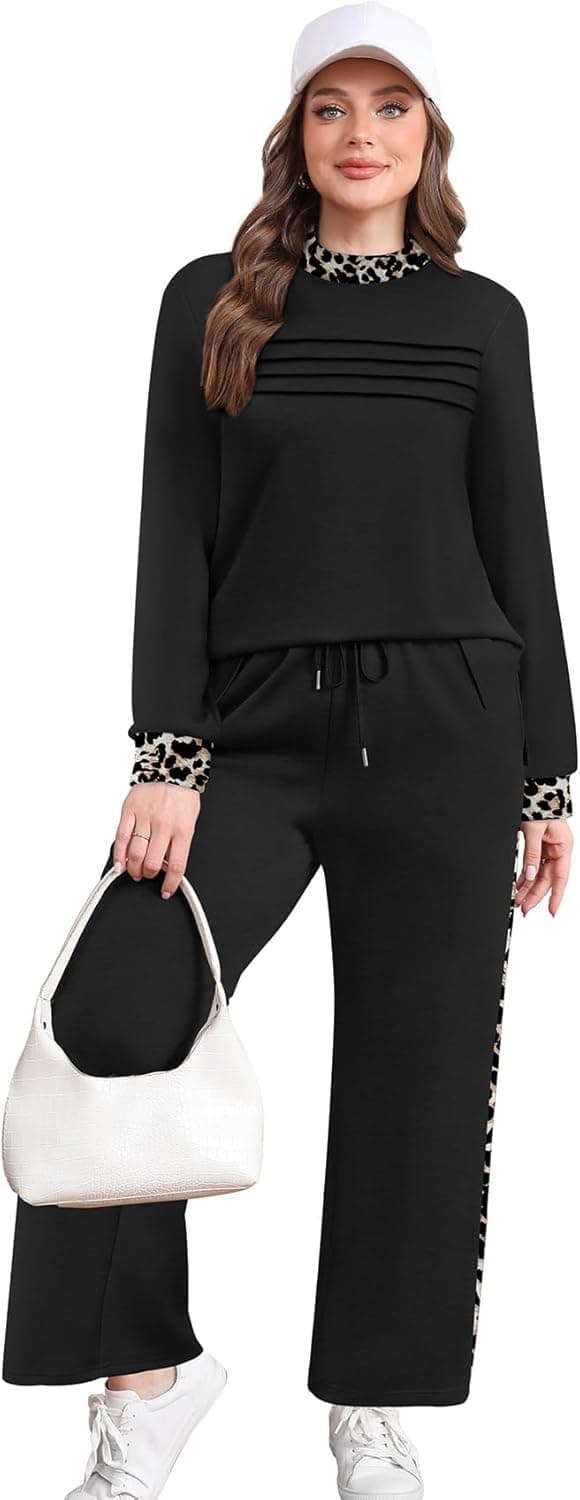 Detalle de WIHOLL Women's Two-Piece Fall Travel Set S-3XL