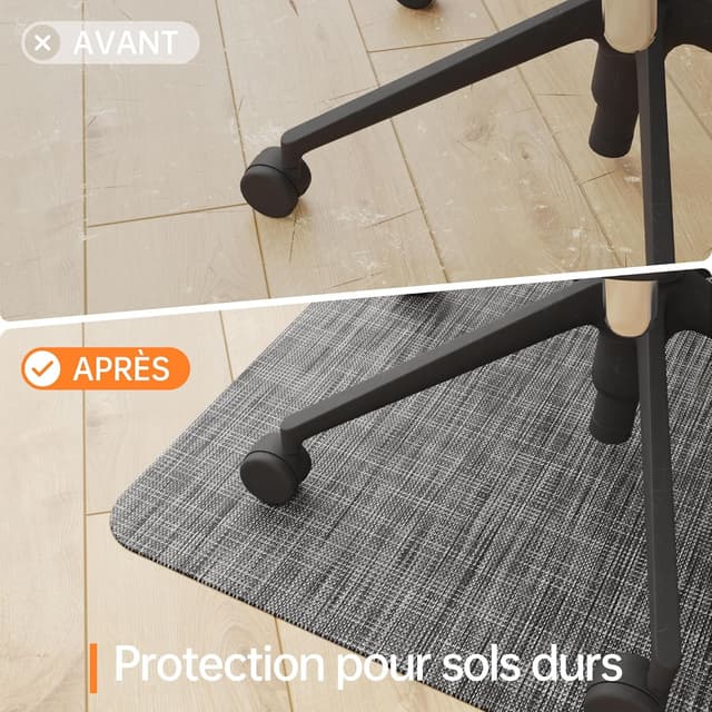 Thumbnail 4 de HOMEK Tapis Chaise de Bureau 75x120 cm 🧾