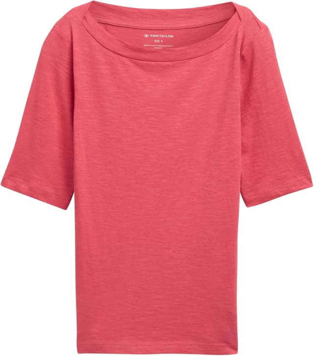 Detalle 2 de TOM TAILOR T-Shirt Donna 1046965: maniche corte e vestibilità comoda
