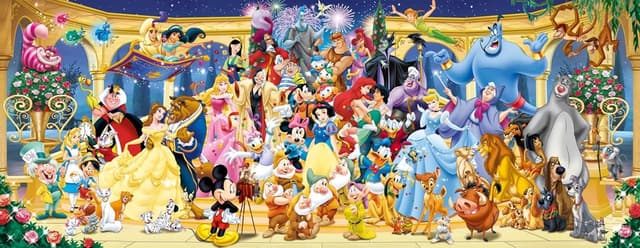 Detalle 2 de Ravensburger Puzzle Disney Panorama 1000 pezzi 🧩