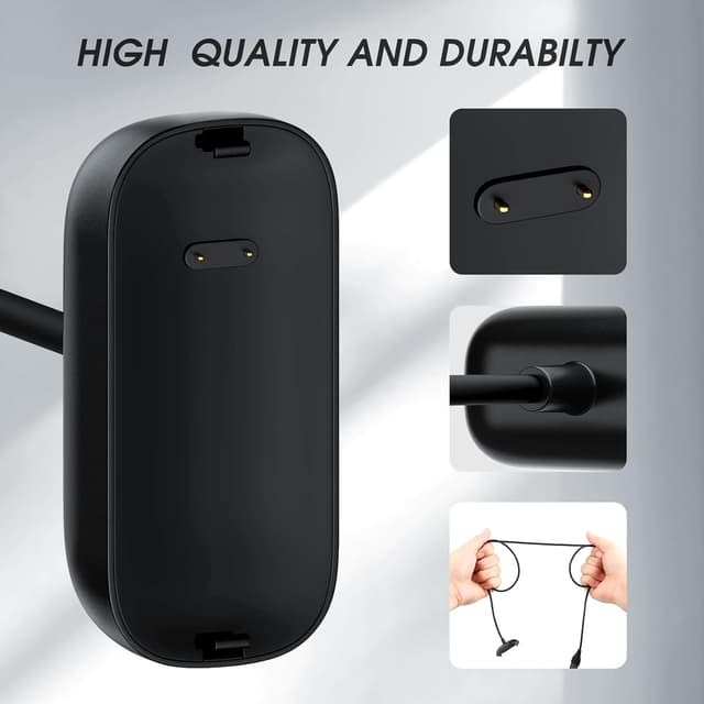 Thumbnail 6 de Tuocal 2 Pack Charger for Fitbit Inspire 3 (USB Dock Stand Adapter Cable, 3.3ft)