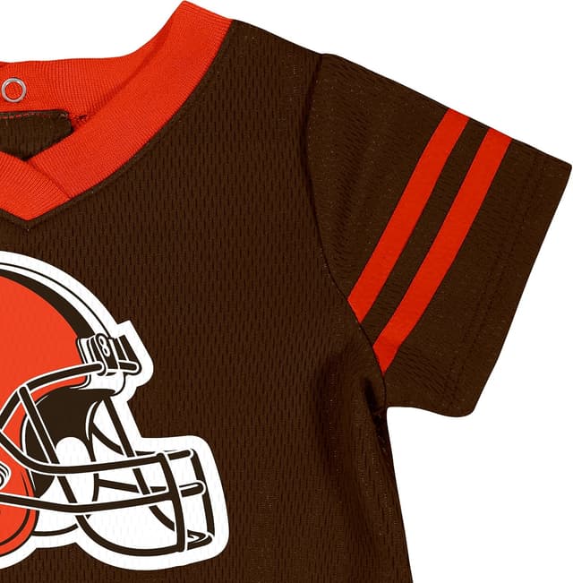 Detalle de Gerber NFL Baby-Girls NFL Team Jersey Dress and Diaper Cover