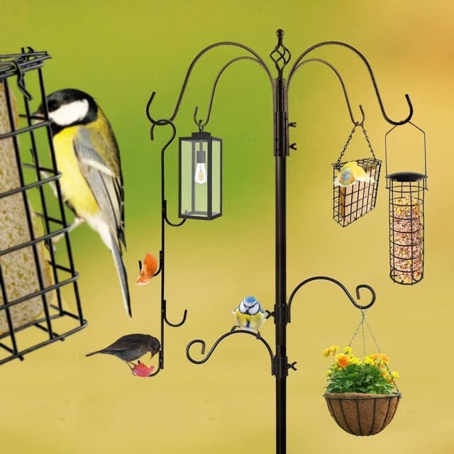 Thumbnail 6 de MIXXIDEA Bird Feeder Station Kit 238 cm pole