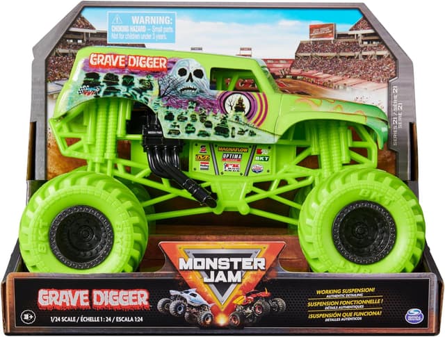 Imagen de Monster Jam Grave Digger 1:24 Spielzeugtruck en OfertitasTOP