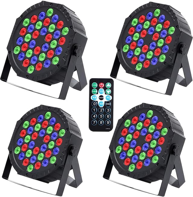 Detalle de Lucfulyear LED Par Licht 36 LED RGB