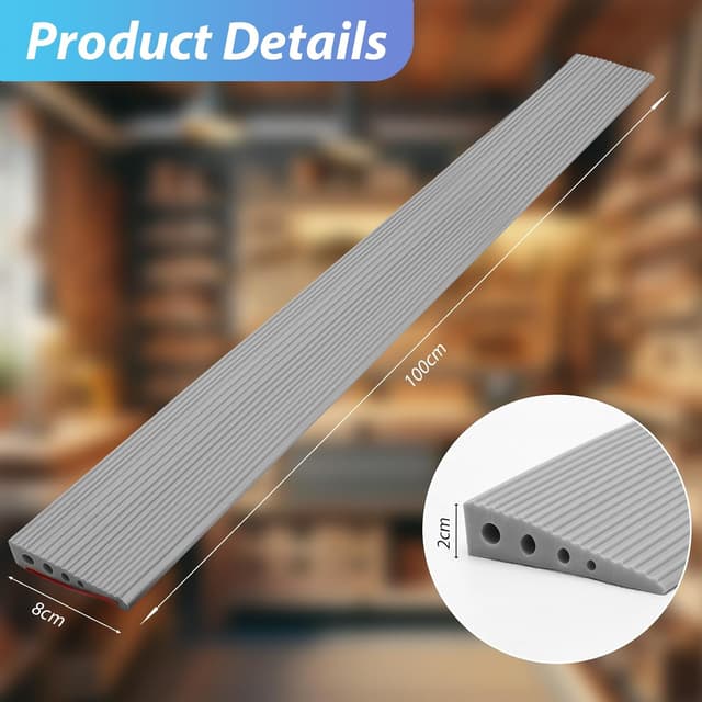 Detalle 2 de Schwellenrampe 100 cm für Rollstuhl, 500 kg