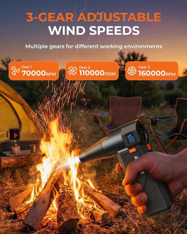 Detalle de AHNR Air Duster 160,000 RPM