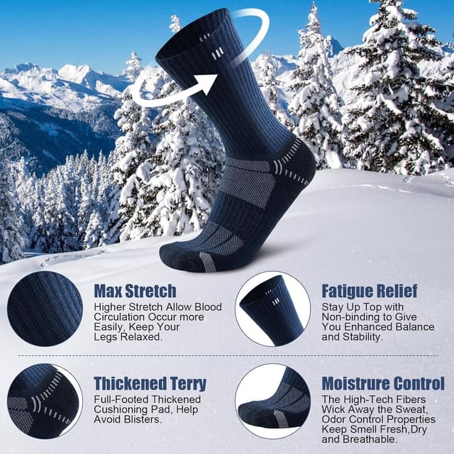 Detalle 2 de Circorld wicking crew socks 5 pairs