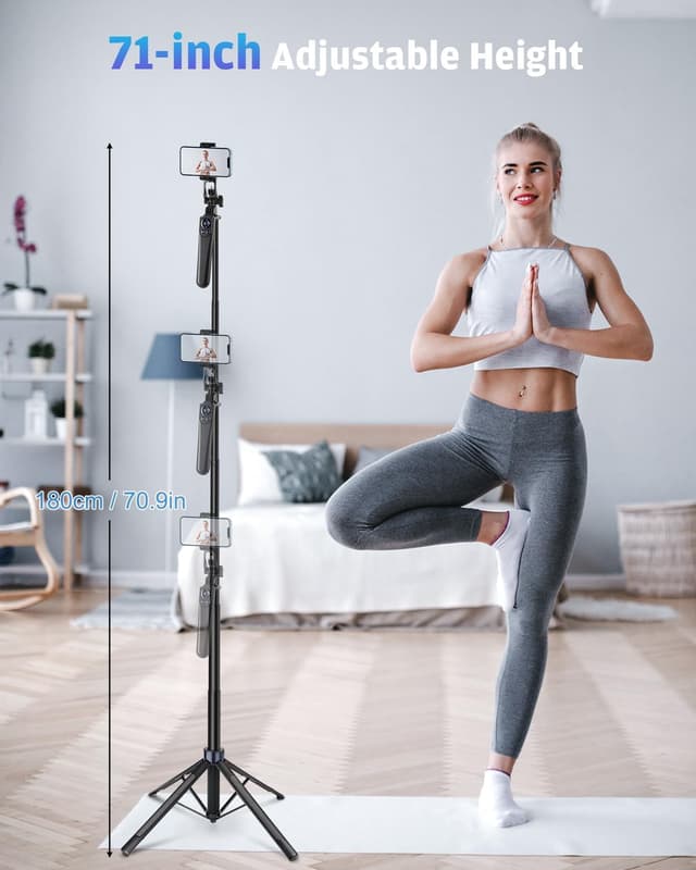 Detalle de Avaspot 71" Phone Tripod with LED lights