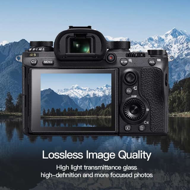 Detalle 2 de TUCANA 2PCS tempered glass screen protector for Sony A7 IV (Alpha 7 IV) LCD