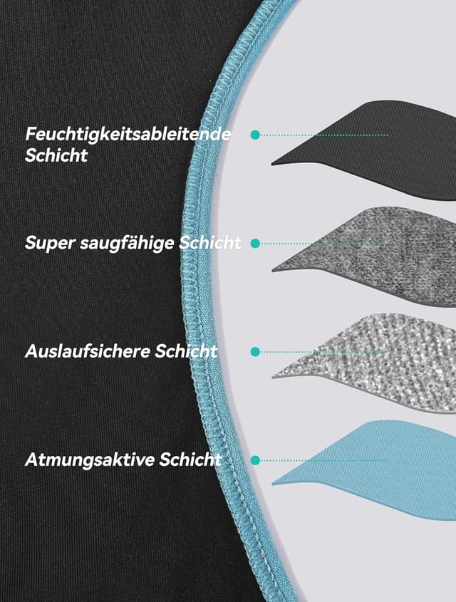 Thumbnail 3 de TIICHOO Culotte Menstruelle Taille Haute 50 ml 📄