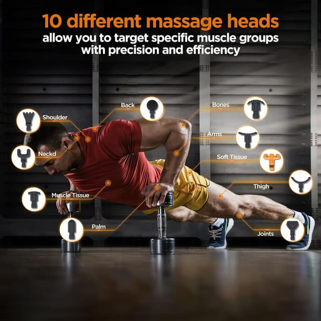 Thumbnail 5 de 2025 Upgraded Deep Tissue Massage Gun 30 speeds 💆