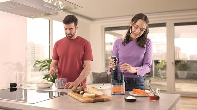 Detalle 2 de Braun MultiQuick 5 Pro MQ 55755 M Batidora de mano 1000W 🍽