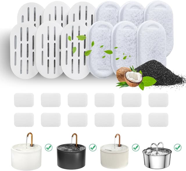 Thumbnail 6 de DOOOB Katzentrinkbrunnen 3,2 L Trinkbrunnen für Katzen 🐾