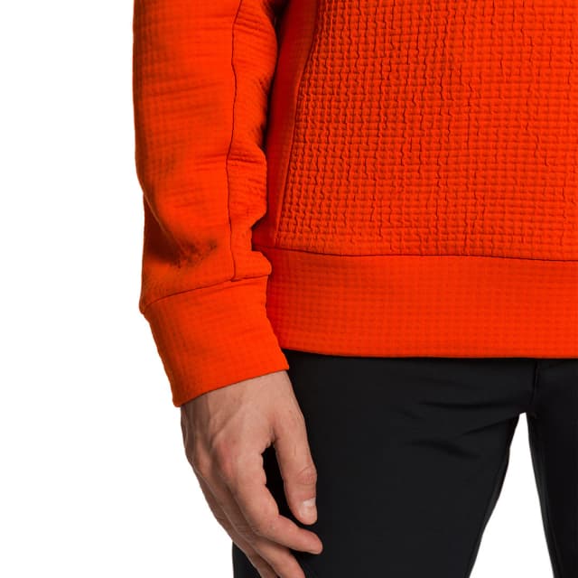 Detalle 2 de Trangoworld Barlu: sudadera de hombre ligera de poliéster reciclado